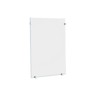 3451-Szklane, prostokątne lustro ścienne 360 x 480 mm