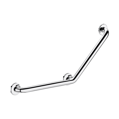 Poręcz kątowa 135° Inox błyszczący 400 x 400 mm Ø25