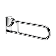510160P-Uchylna poręcz łukowa Inox błyszczący L. 650 mm