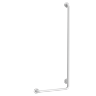 5071N-Poręcz natr. w kształcie litery „L” antyb. biały Nylon, H.1245 mm