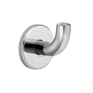 4043P-Hak na ubrania Inox błyszczący, model krótki