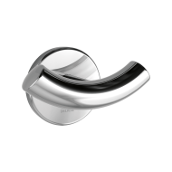 4042P-Podwójny hak Inox błyszczący