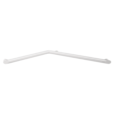 Narożna poręcz natryskowa Be-Line® biała
