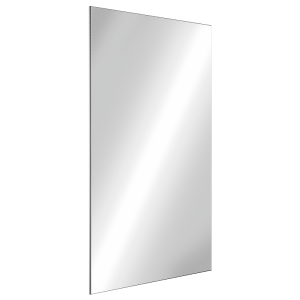 Nietłukące się lustro z Inoxu H.1000 mm