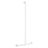 5441N-Poręcz w kształcie „Tˮ z przesuwnym drążkiem pionowym, biały Nylon