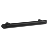 511904BK-Poręcz prosta Be-Line® matowa czerń 400 mm Ø35