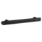 Poręcz prosta Be-Line® matowa czerń 400 mm Ø35