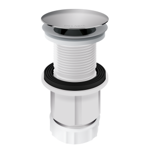 Higieniczny korek umywalkowy z membraną