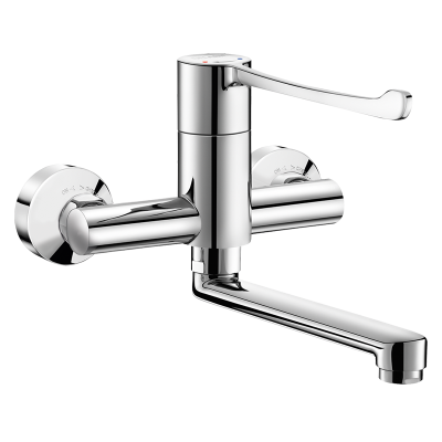 Sekwencyjna mechaniczna bateria ścienna do umywalki