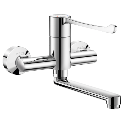 Sekwencyjna mechaniczna bateria ścienna do umywalki