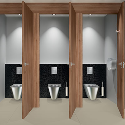 System spłukiwania bezpośredniego WC, rewolucja w przestrzeni publicznej