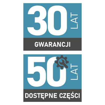 DELABIE: gwarancja wydłużona do 30 lat i dostępność części zamiennych przez 50 lat od zakupu