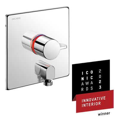 ICONIC AWARDS 2023: nagroda dla podtynkowej, termostatycznej baterii natryskowej H9633