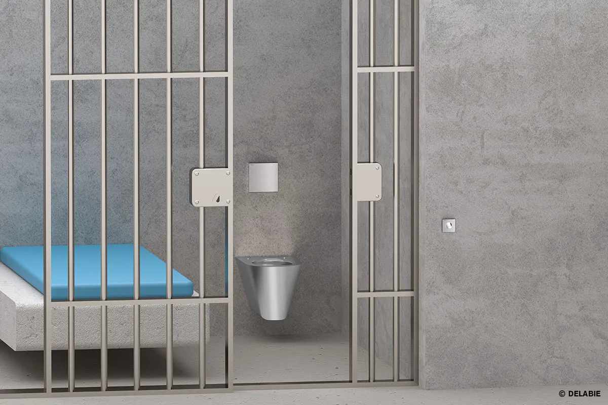 Przestrzeń sanitarna w zakładzie karnym