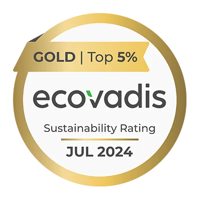 DELABIE zdobywa złoty medal EcoVadis!