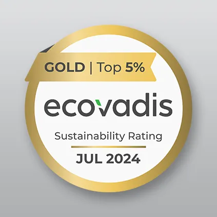 DELABIE zdobywa złoty medal EcoVadis