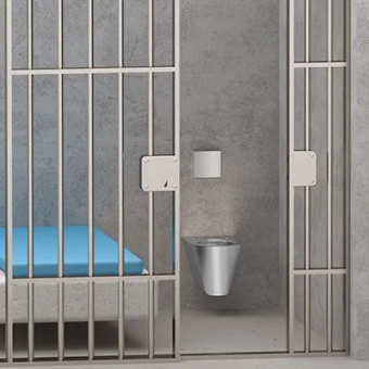 Przestrzeń sanitarna w zakładzie karnym