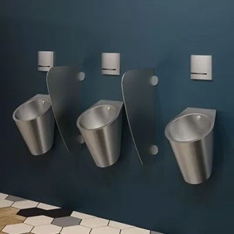 Designerska przestrzeń pisuarowa