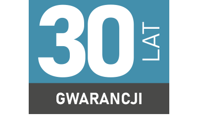 Gwarancja wydłużona do 30 lat