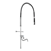 433722-Czarny zestaw do mycia wstępnego - bez armatury