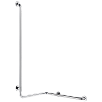5100DP2-Poręcz natryskowa poziomo-pionowa, Inox błyszczący