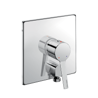 2551EP-Podtynkowa bateria natryskowa z regulatorem ciśnienia i kolankiem