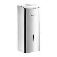 512066P-Elektroniczny dozownik mydła w płynie 1 l - ścienny