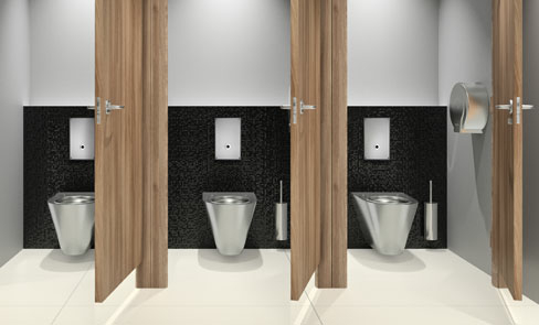 System spłukiwania bezpośredniego WC, rewolucja w przestrzeni publicznej