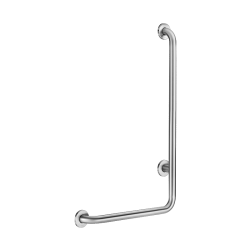 5070GS-Poręcz natryskowa w kształcie litery „L” Inox satynowy, H.750 mm