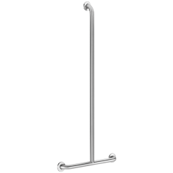 5440S-Poręcz natryskowa w kształcie „T”, Inox satynowy
