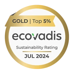 DELABIE zdobywa złoty medal EcoVadis!